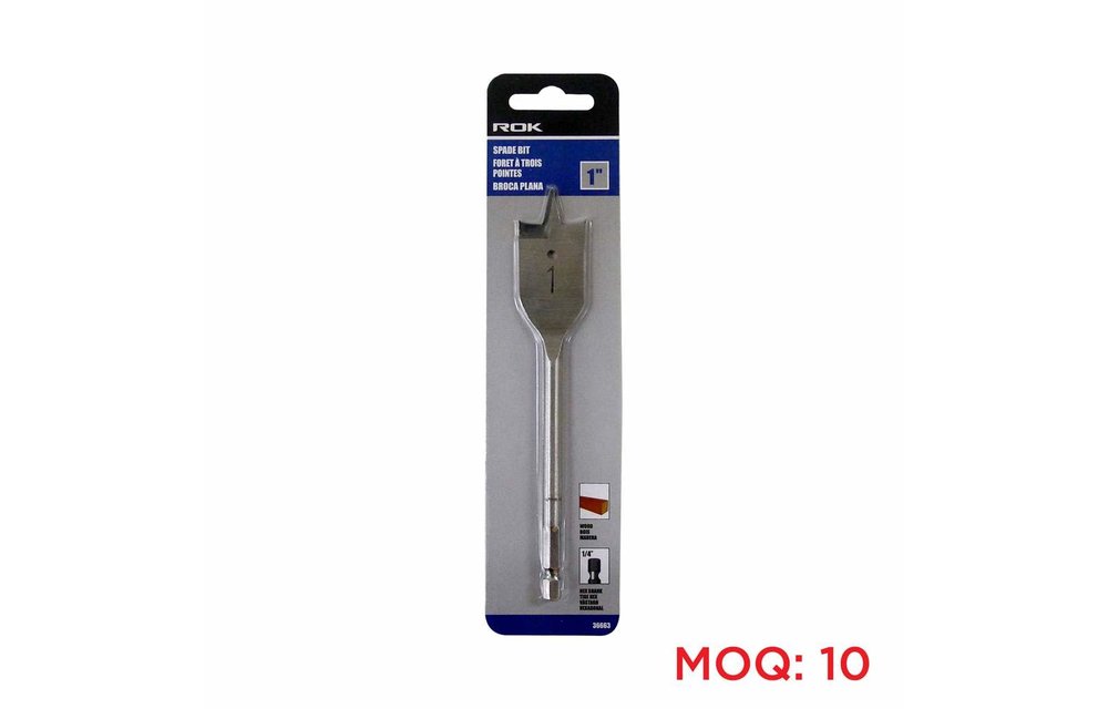 ROK 1-inch x 6-inch Spade Bit