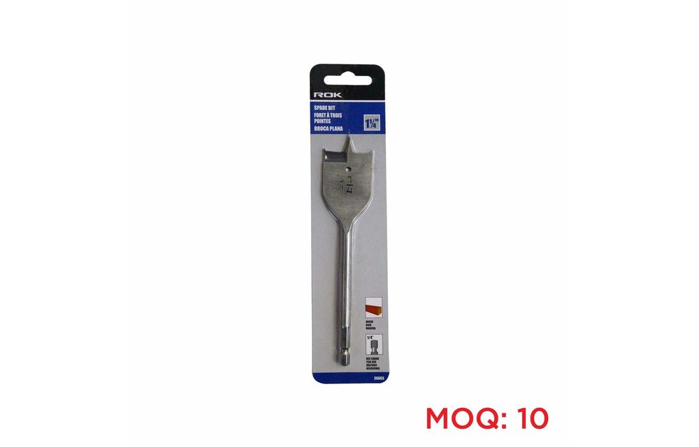 ROK 1 1/4-inch x 6-inch Spade Bit