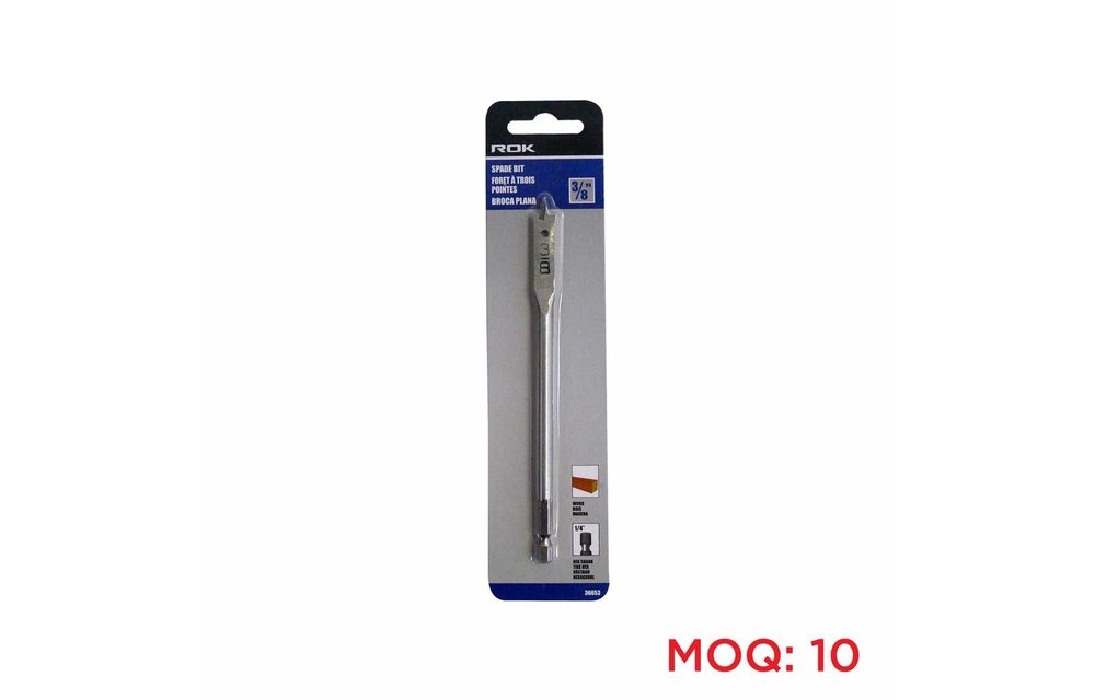 ROK 3/8-inch x 6-inch Spade Bit