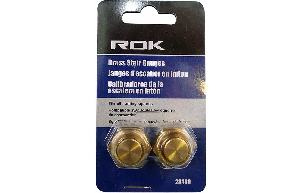 ROK Brass Stair Gauges
