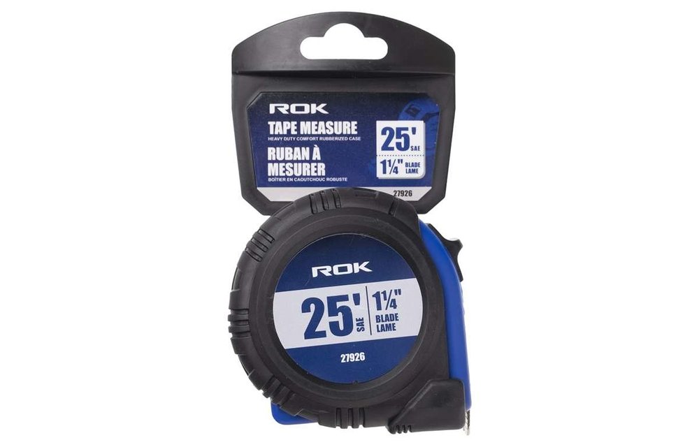 ROK Tape Measure 1-1/4-inch x 25-feet