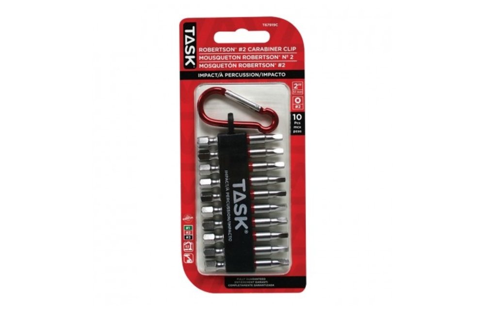 Task #2 Robertson Impact Carabiner 10pc