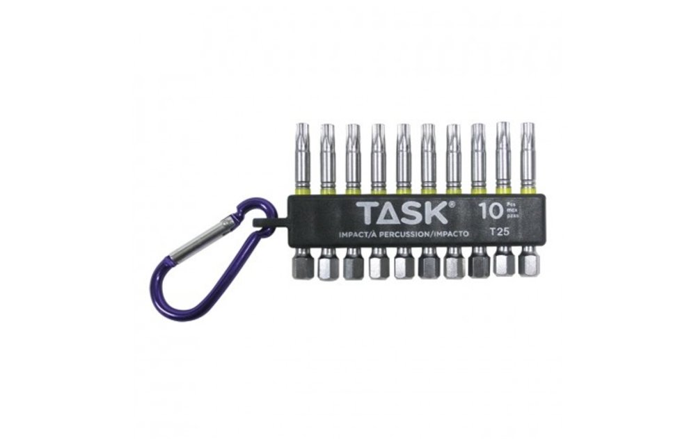 Task Torx Impact Carabiner Assorted 10pc