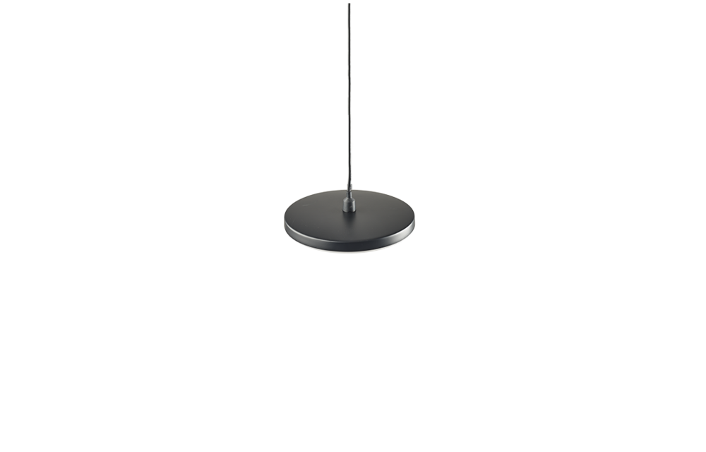 in-lite DISK Pendent Black 12v