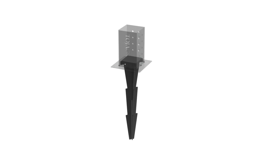 Toja Post Base Ground Anchor for 4x4