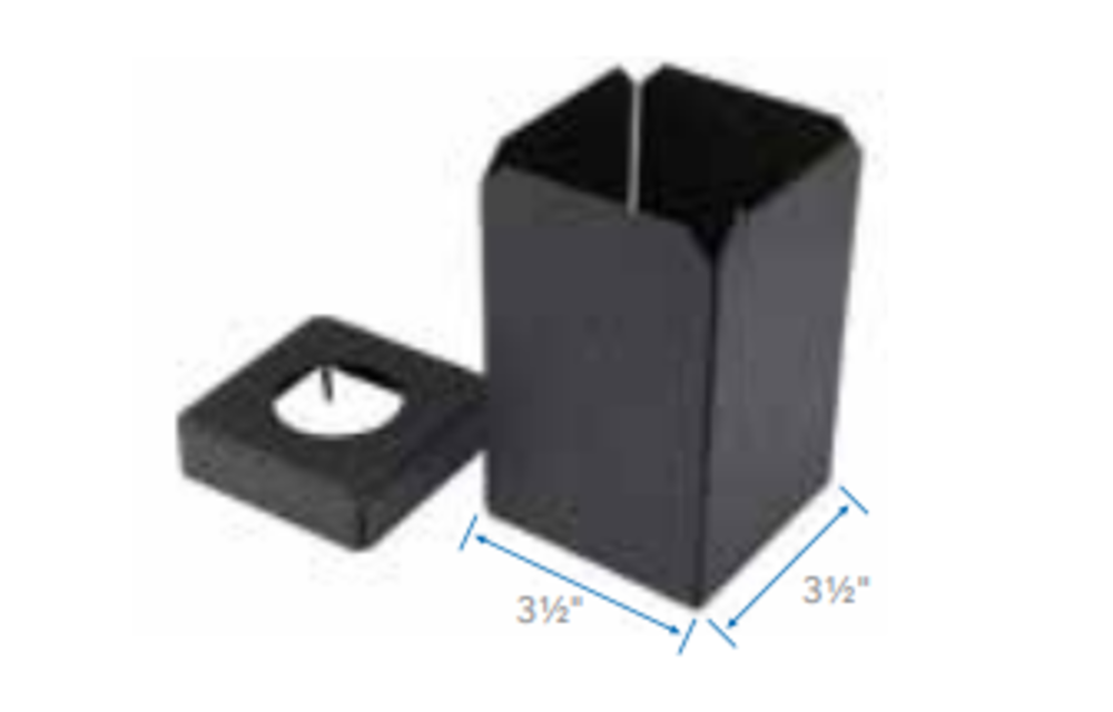 Fortress Evolution Steel Framing - 3.5" Post/Pier Bracket
