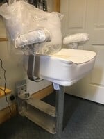 TTC BULKHEAD MOUNT SEAT BRACKET (SEAT NOT INCLUDED)