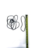 TTC 7IN BLACK RUBBER BAND 1/3LB