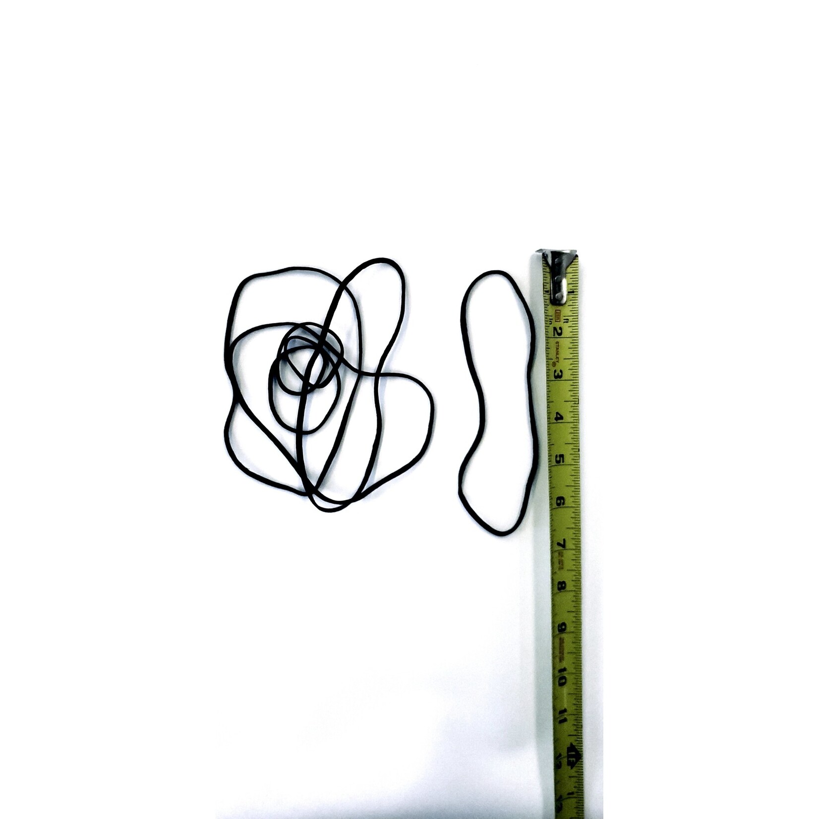 TTC 7IN BLACK RUBBER BAND 1/3LB