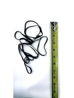 Tightlines Tackle Co #64 BLACK RUBBER BANDS 1/3LB