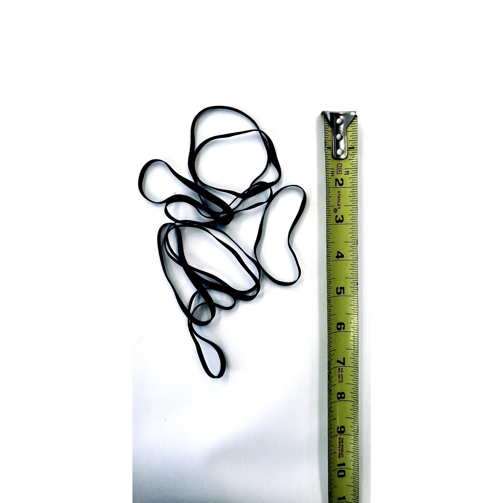 Tightlines Tackle Co #64 UV-Resistant Black Rigging Rubber Bands - Offshore Trolling Gear