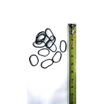 TTC #32 BLACK RUBBER BANDS 1/3 LB