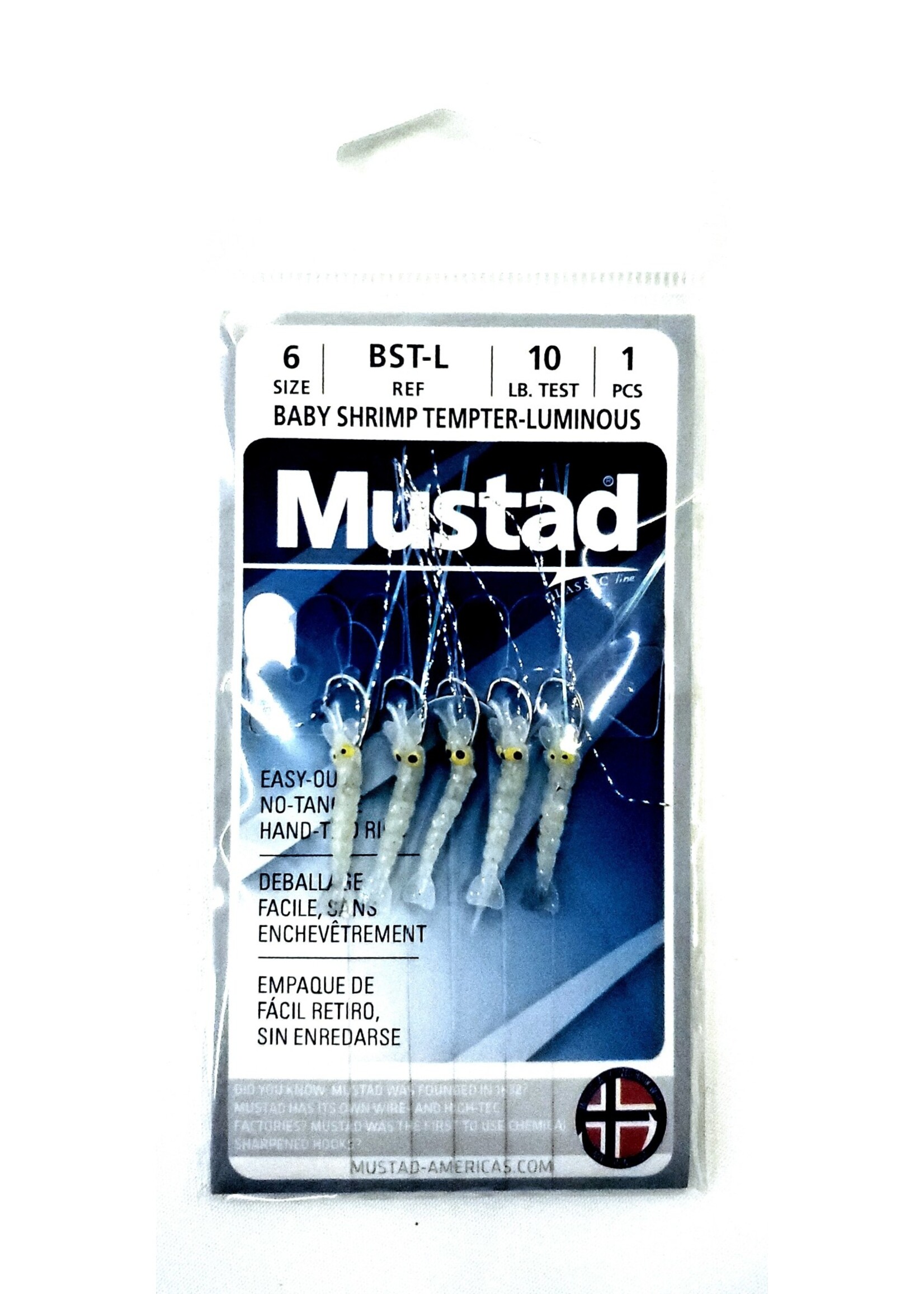 MUSTAD Mustad Luminous Baby Shrimp Sabiki