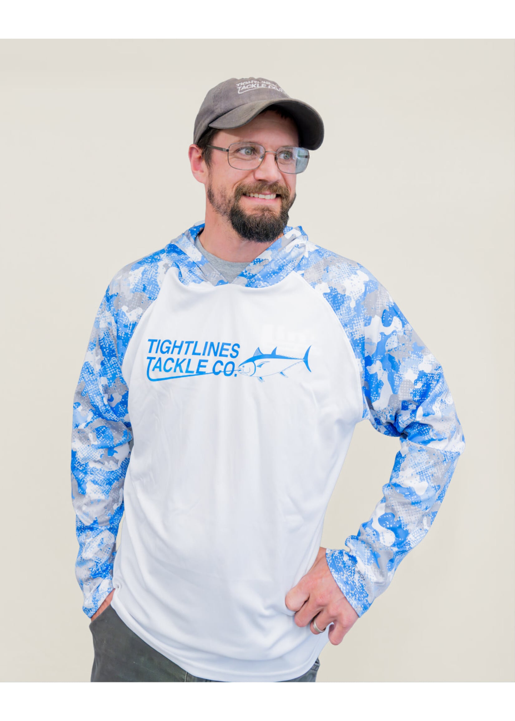 TTC Tightlines Tackle Long Sleeve Hooded UPF