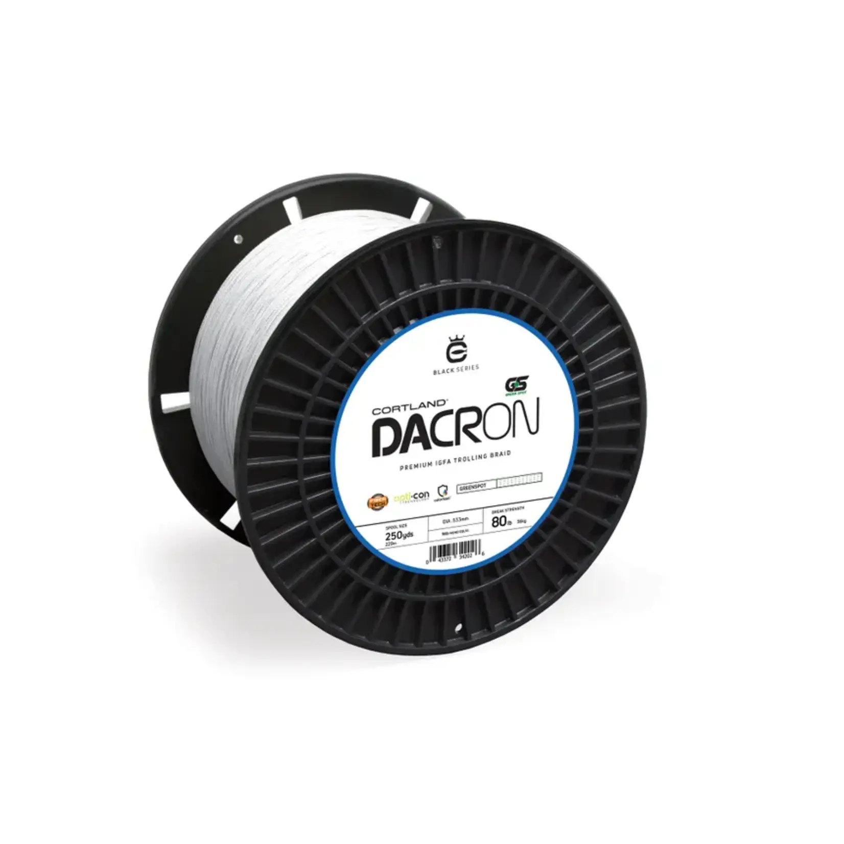 CORTLAND  IGFA Trolling Dacron Braided Line - 1200 Yd Spool