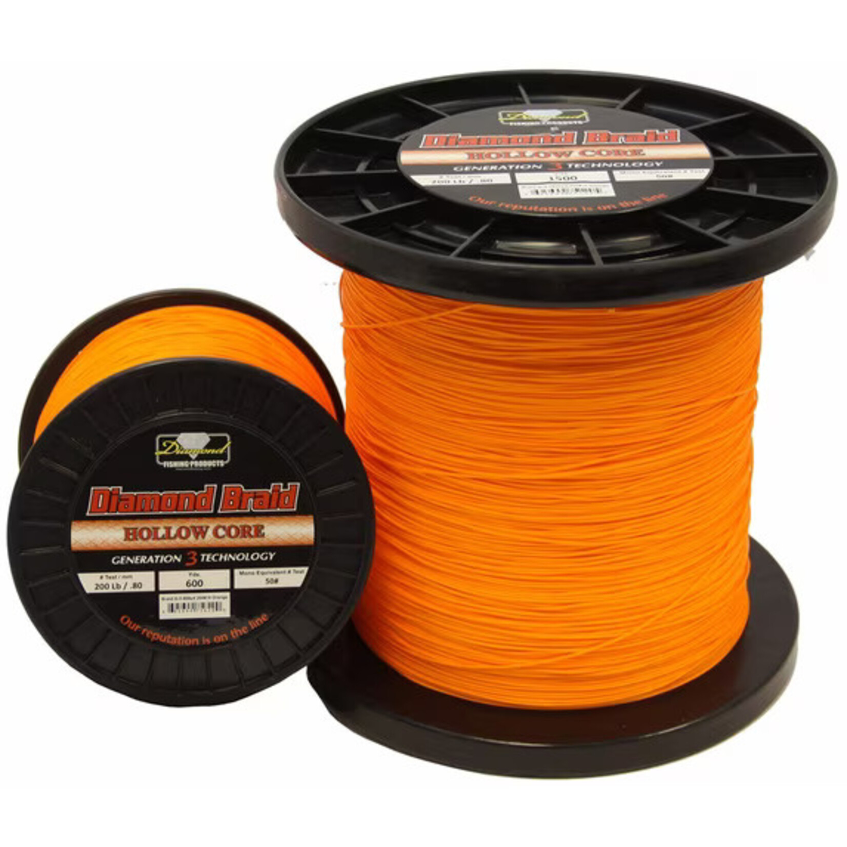 Momoi Diamond Generation III Hollow Core Braid (1500 Yd)
