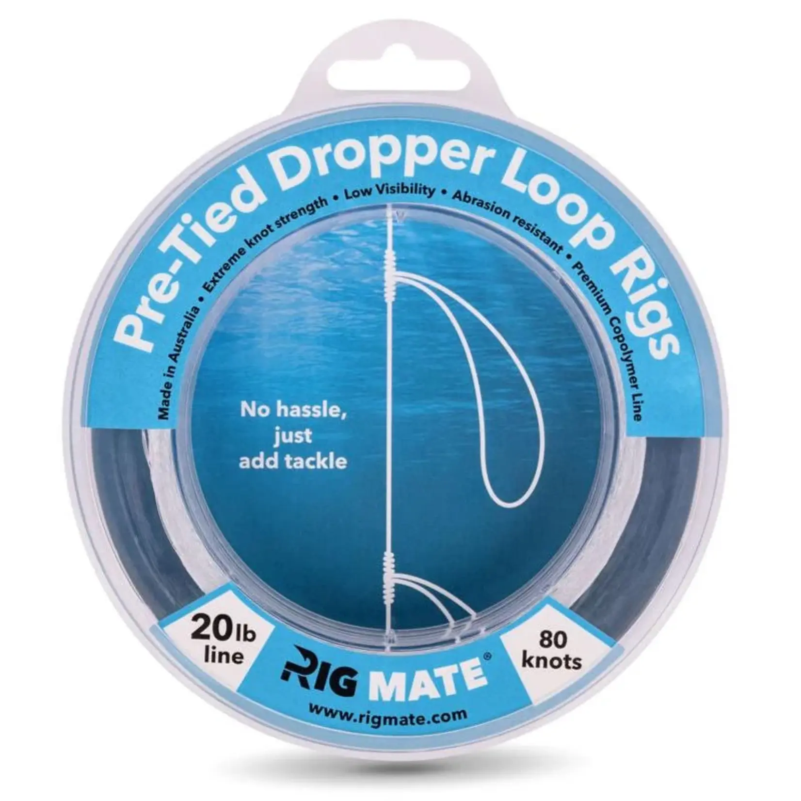 Pre Tied Dropper Loop Rigs - Monofilament Bottom Rigs