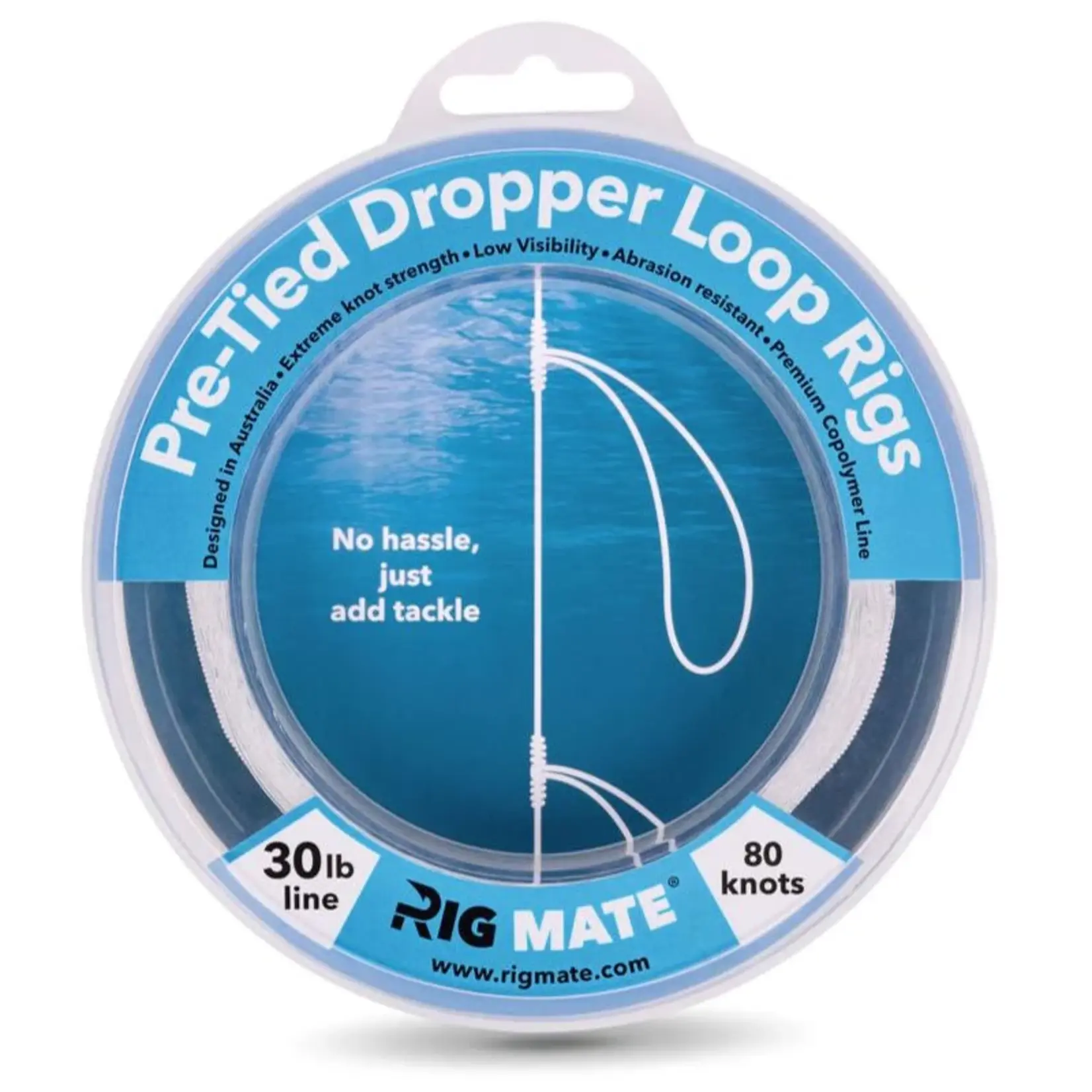 Pre Tied Dropper Loop Rigs - Monofilament Bottom Rigs