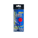 Ahi USA Glow Hook Speckled Shrimp Sabiki Rig