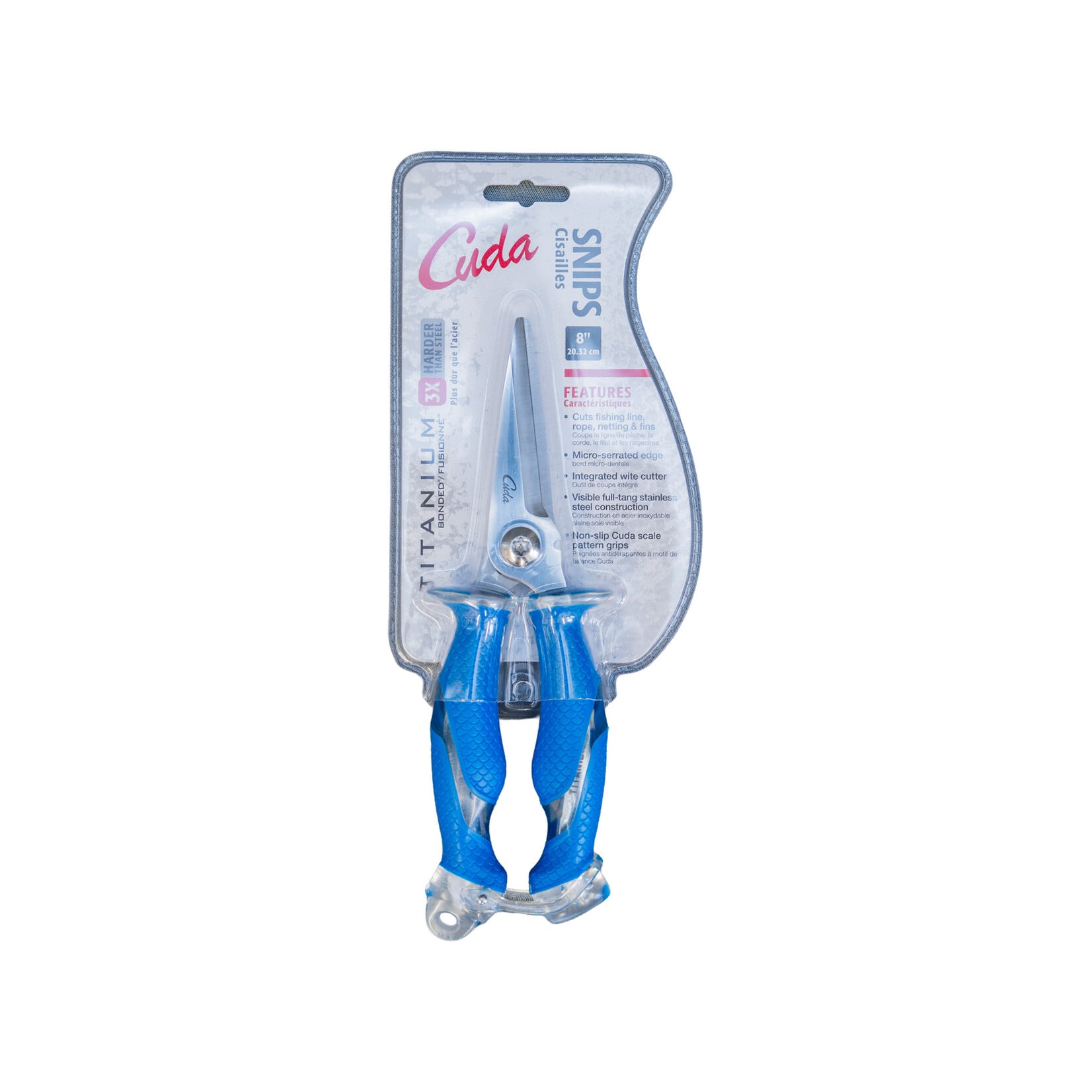 Cuda 8" Titanium Bonded Marine Snips