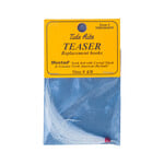 Tide Rite Mylar Specht Teaser Hook - White / Silver (4/0)