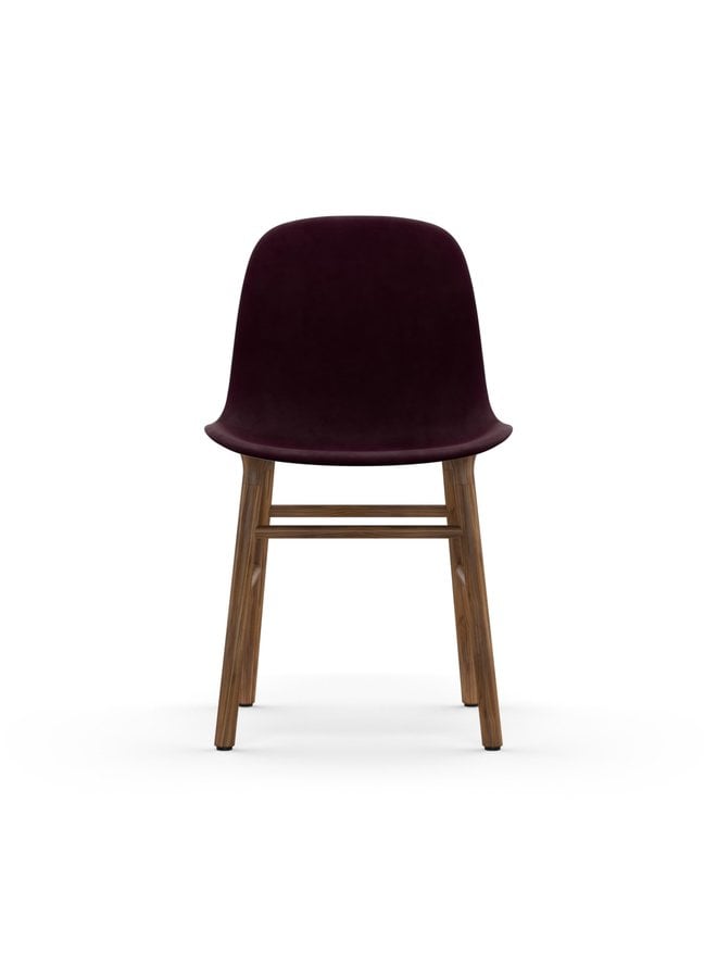 Form Chair Full Upholstery Walnut