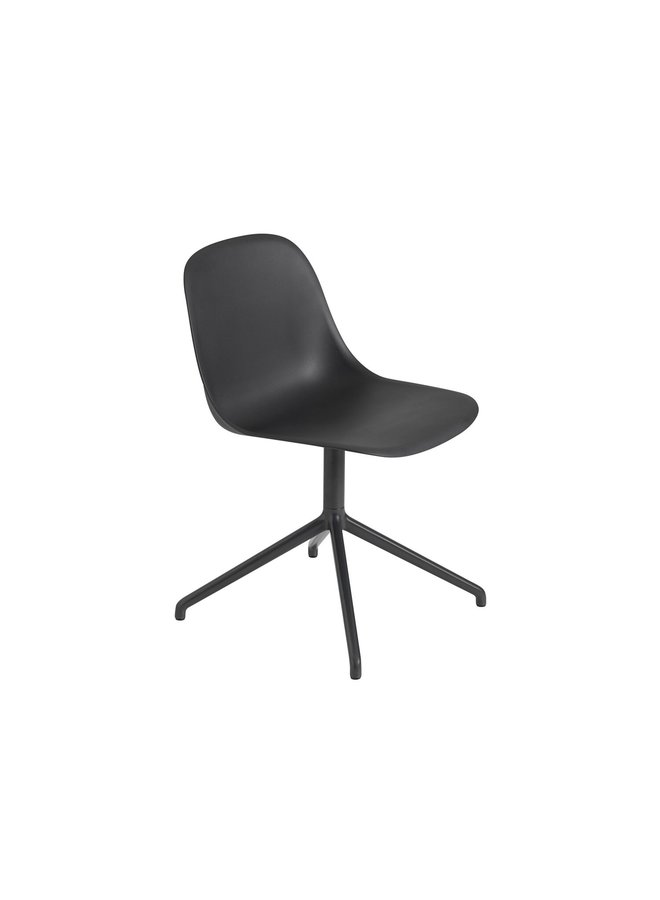 FIBER SIDE CHAIR / SWIVEL BASE W.O. RETURN  FIBER SHELL