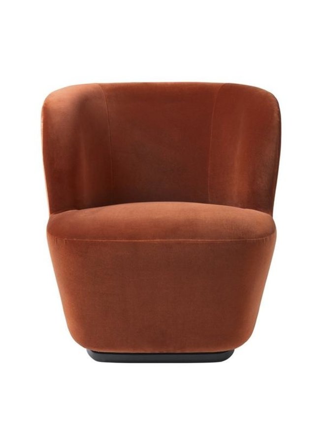 Stay Lounge Chair - Fully Upholstered, Small, Returning Swivel