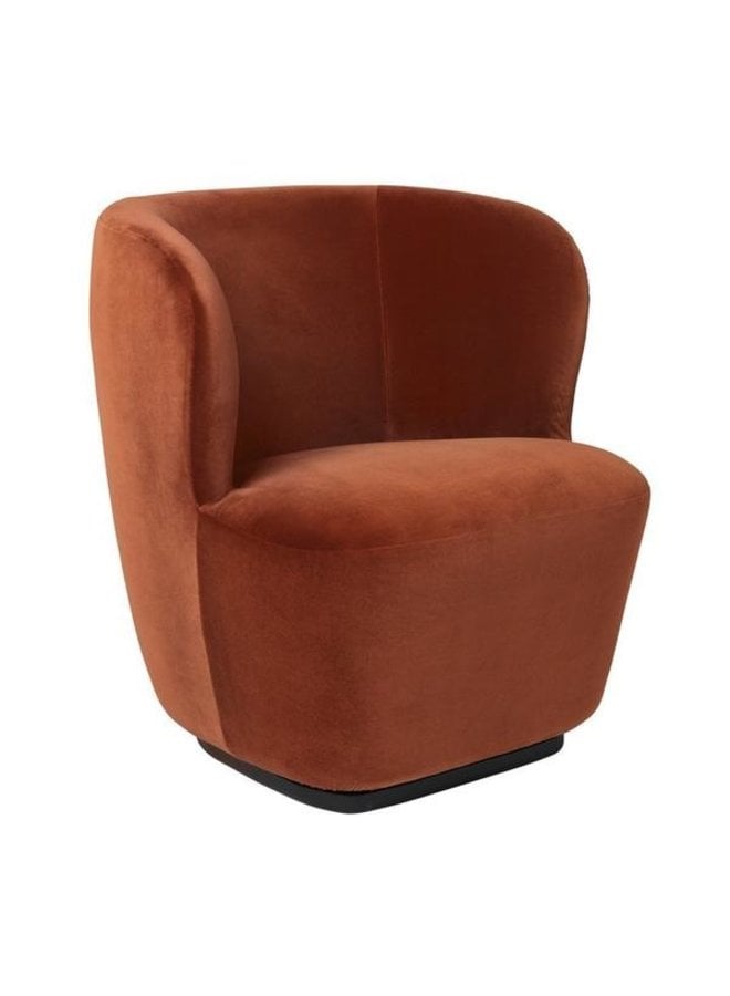 Stay Lounge Chair - Fully Upholstered, Small, Returning Swivel