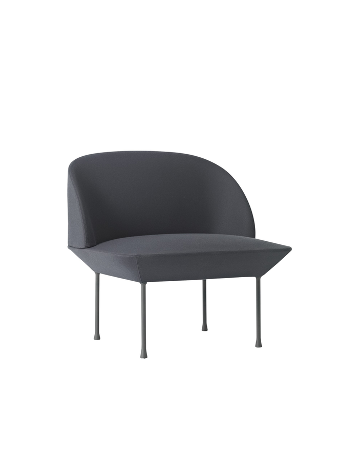 Oslo Sofa / 1-Seater, Black Legs