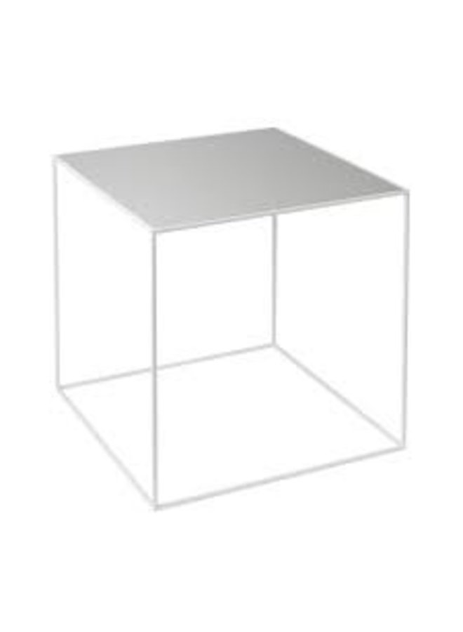 Twin 35 table, White frame