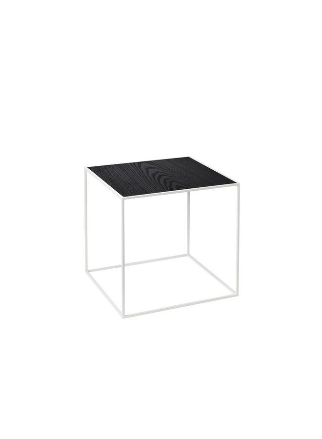 Twin 35 table, White frame