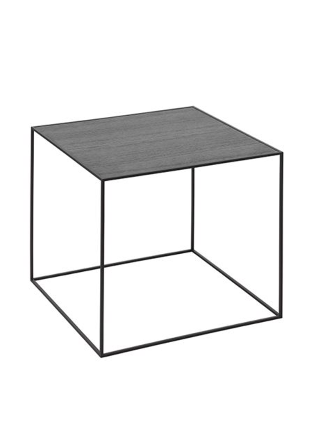 Twin 14 table, Black frame