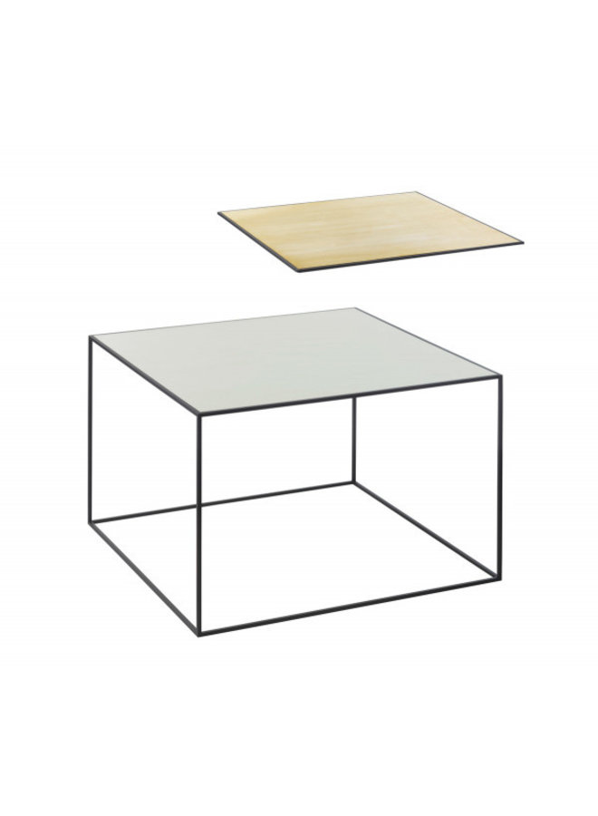 Twin 49 table, Black frame