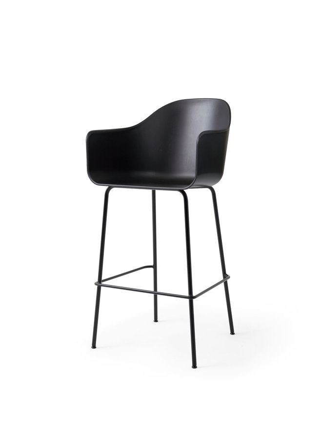 Harbour Chair, Bar, Steel-Black