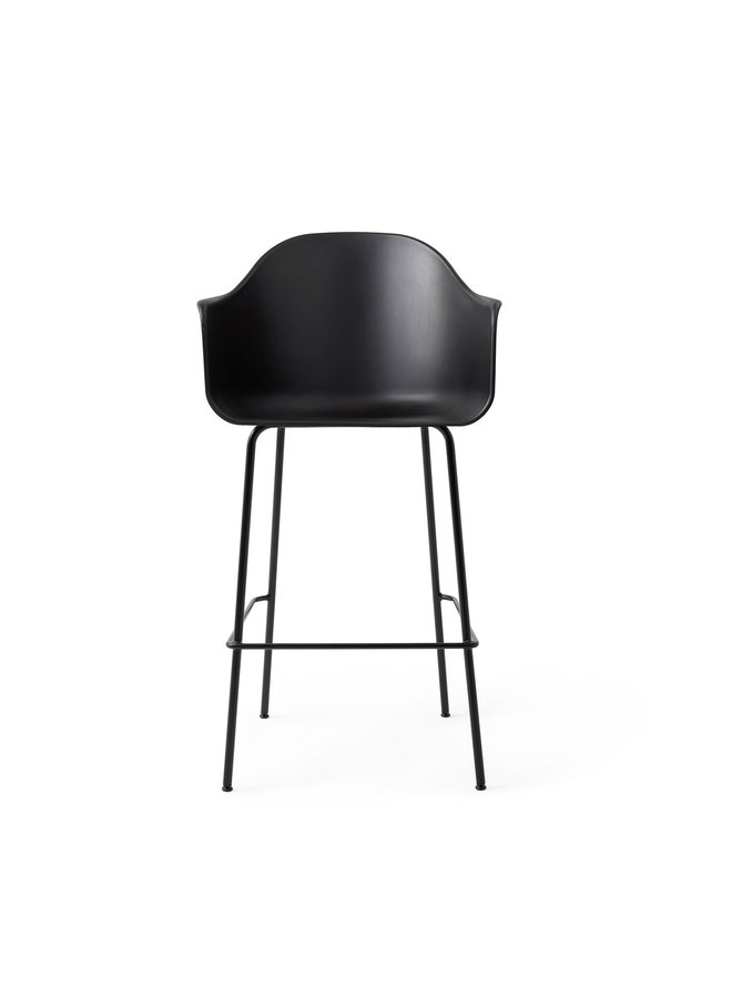 Harbour Chair, Bar, Steel-Black