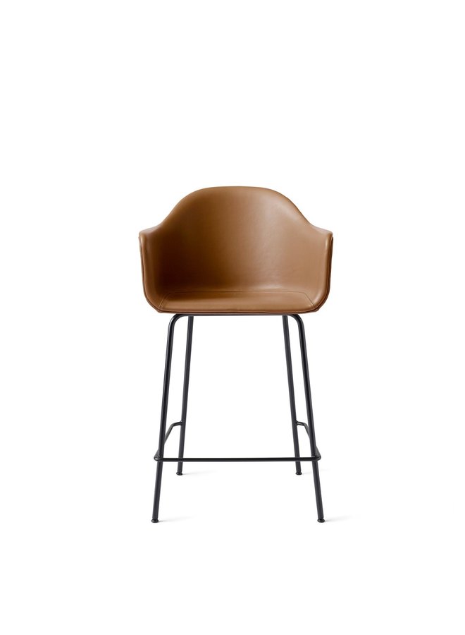 Harbour Chair, Counter, Steel-Black