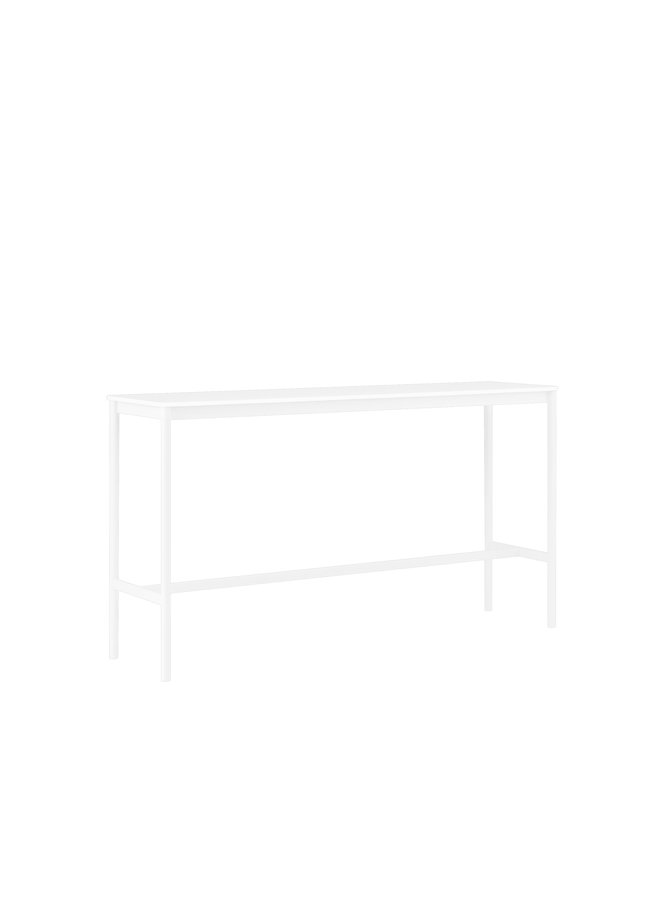 BASE HIGH TABLE / 190 X 50 H: 105 CM / 74.8 X 19.7 H: 41.3"