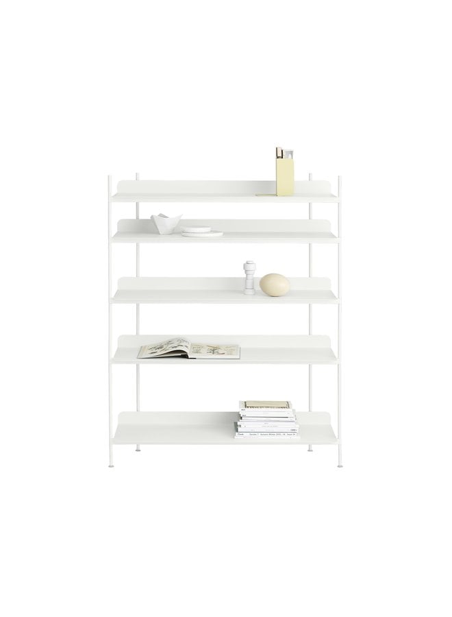 COMPILE SHELVING SYSTEM WHITE