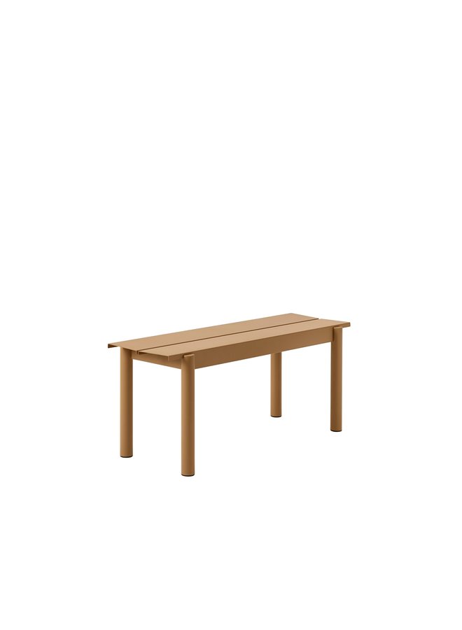 LINEAR STEEL BENCH / 110 X 34 CM / 43.3 X 15.4"