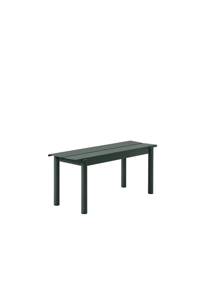 LINEAR STEEL BENCH / 110 X 34 CM / 43.3 X 15.4"