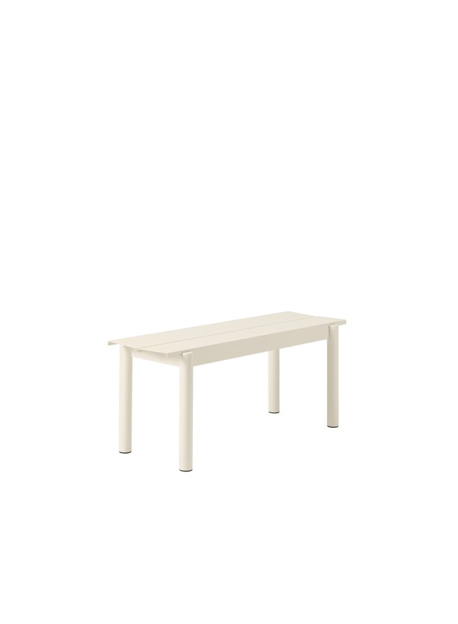 LINEAR STEEL BENCH / 110 X 34 CM / 43.3 X 15.4"