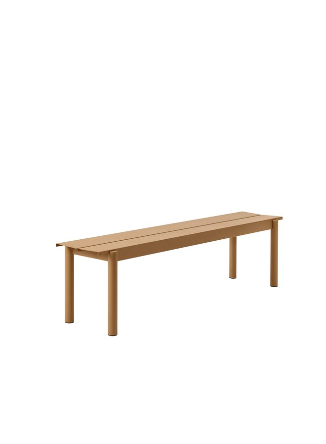 LINEAR STEEL BENCH / 170 X 34 CM / 66.9 X 15.4"