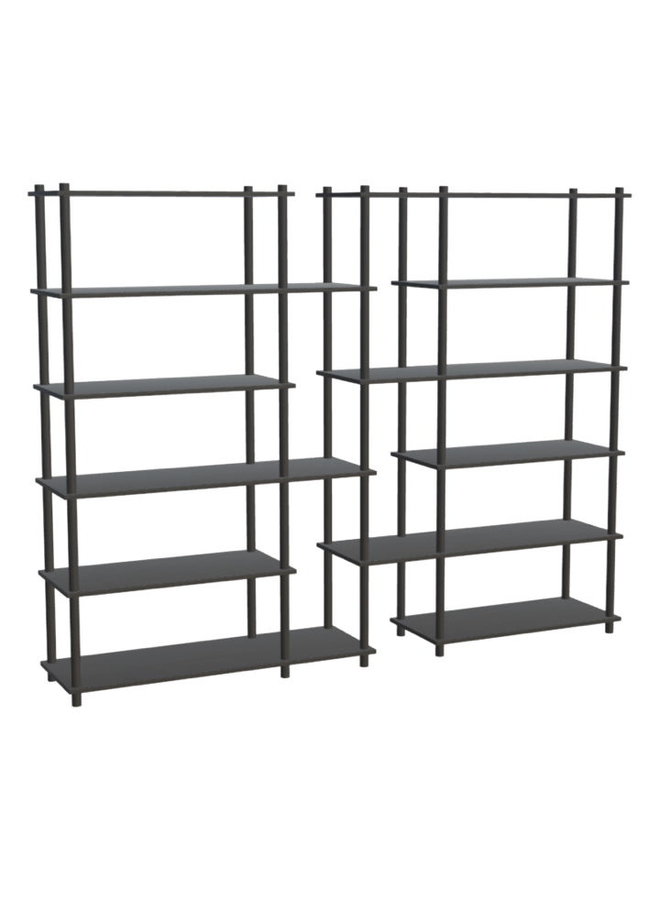 Elevate shelving system (Black Painted)