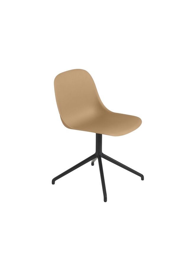 FIBER SIDE CHAIR / SWIVEL BASE W.O. RETURN  FIBER SHELL