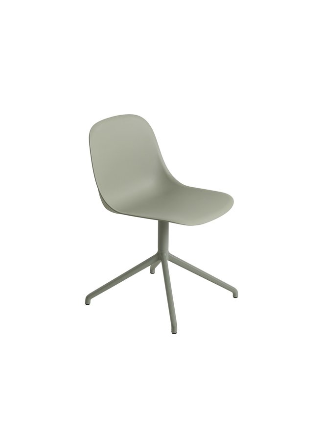 FIBER SIDE CHAIR / SWIVEL BASE W.O. RETURN  FIBER SHELL