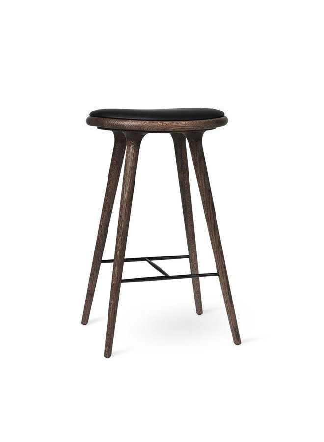 High Stool, Oak, Bar 29.1”