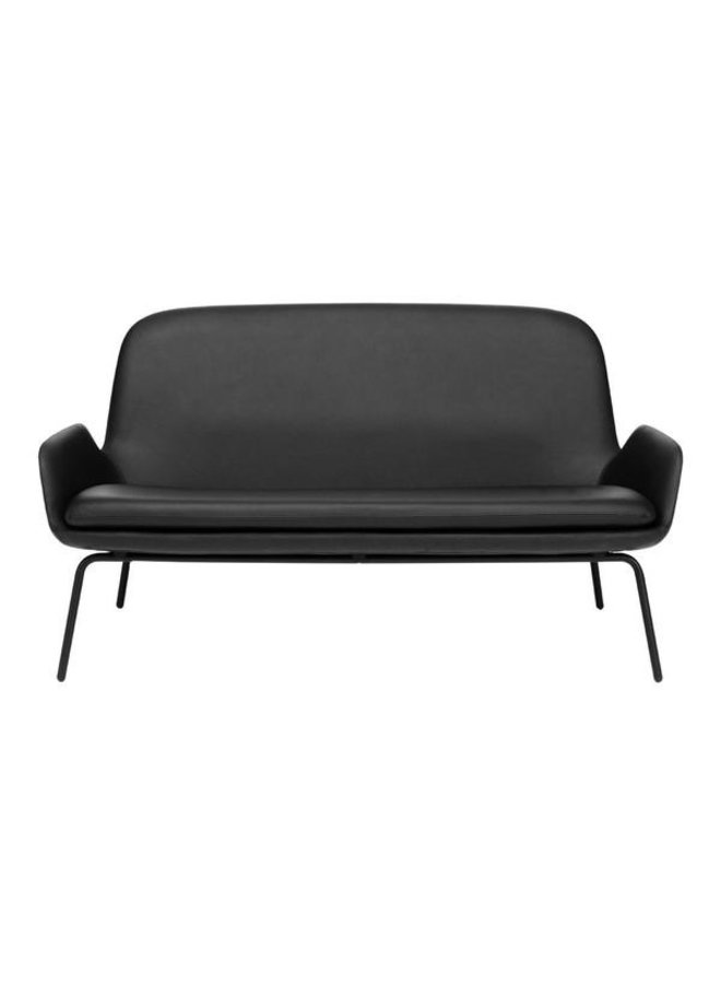 Era Sofa with Black Lacquered Steel Legs