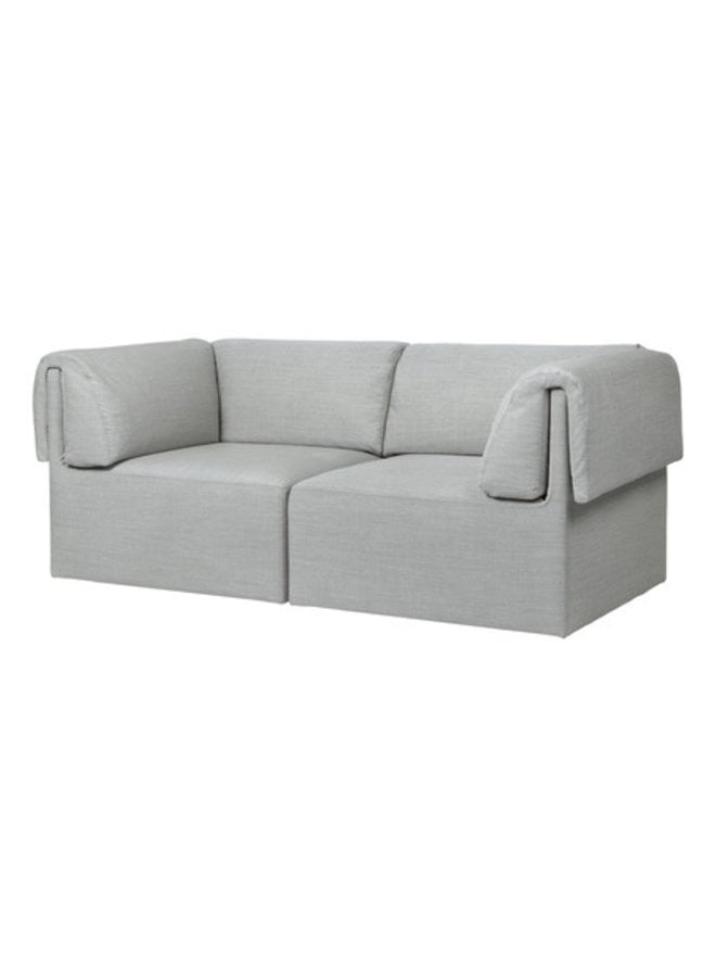 Wonder Sofa - Fully Upholstered, 2-seater with armrest