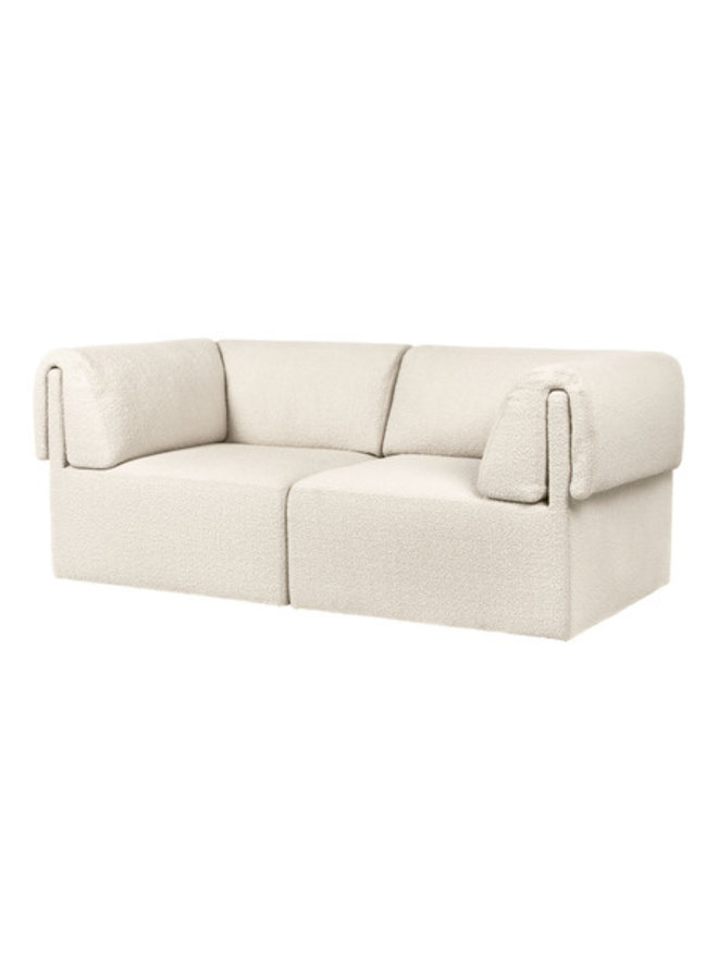 Wonder Sofa - Fully Upholstered, 2-seater with armrest